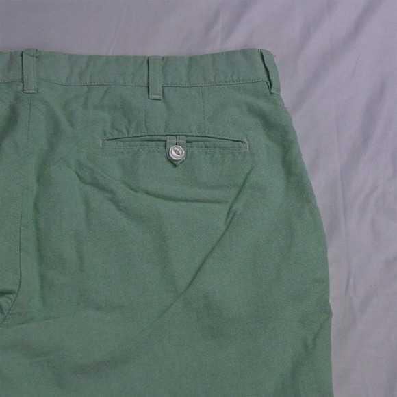 Polo Ralph Lauren 38 x 9" Green Oxford Recent Flat Front Chino Shorts - Picture 5 of 7